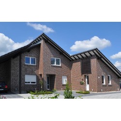 Roben Accum Blue and Brown Shaded Brick Roben Accum Blue and Brown Shaded Brick