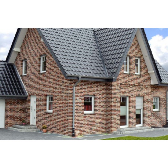 Roben Dykbrand Brown and White Shaded Brick