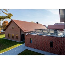 Roben Darwin PEXLDF Red and Brown Smooth Clinker Tile Roben Darwin PEXLDF Red and Brown Smooth Clinker Tile