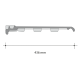 Roben Bergamo Half Tile 436mm x 170mm