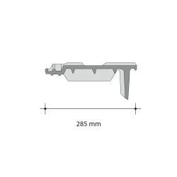 Roben Bergamo Extreme Right Tile 436mm x 285mm Roben Bergamo Extreme Right Tile 436mm x 285mm