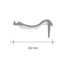 Roben Bornholm Extreme Right Tile 444 x 282mm Roben Bornholm Extreme Right Tile 444 x 282mm