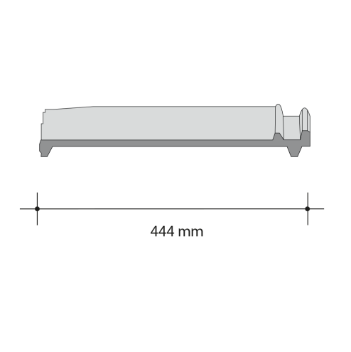 Roben Bornholm Ventilation Tile 444 x 282mm