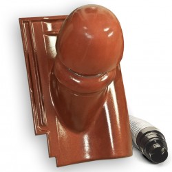 Roben Bornholm Plumbing Vent, Cap with Connecting Pipe