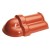 Roben Initial Ridge Tile Half-Round Big