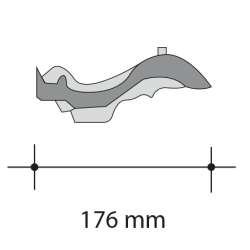 Roben Monzaplus Half Tile 464 x 176mm