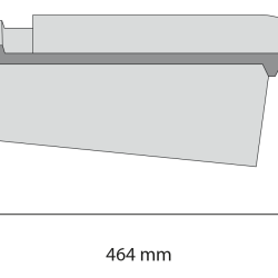 Roben Monzaplus Extreme Left Tile 464 x 339mm