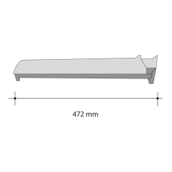 Roben Piemont Half Tile 472 x 176mm Roben Piemont Half Tile 472 x 176mm