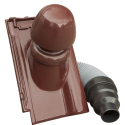 Roben Piemont Plumbing Vent, Cap with Connecting Pipe