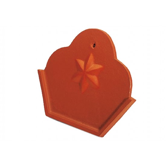 Roben The End of Ridge Tile, Initial 252 x 227mm