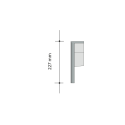 Roben The End of Ridge Tile, Finishing 275 x 227mm Roben The End of Ridge Tile, Finishing 275 x 227mm