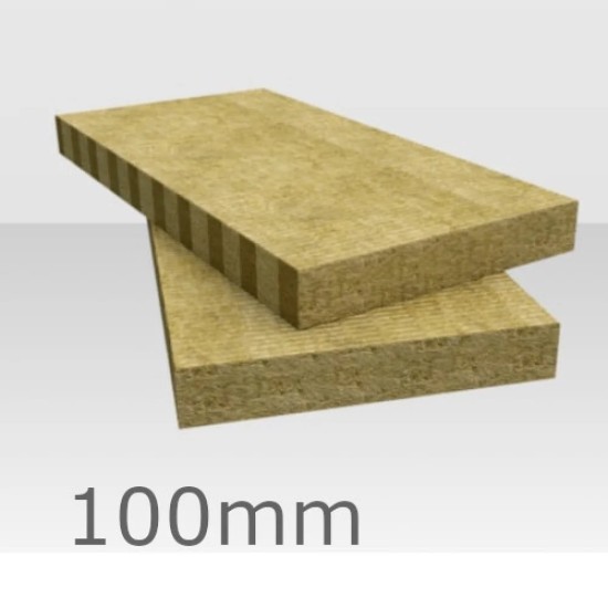 100mm Rockwool Flexi Insulation Slab - 1200 x 400mm (6 pcs)
