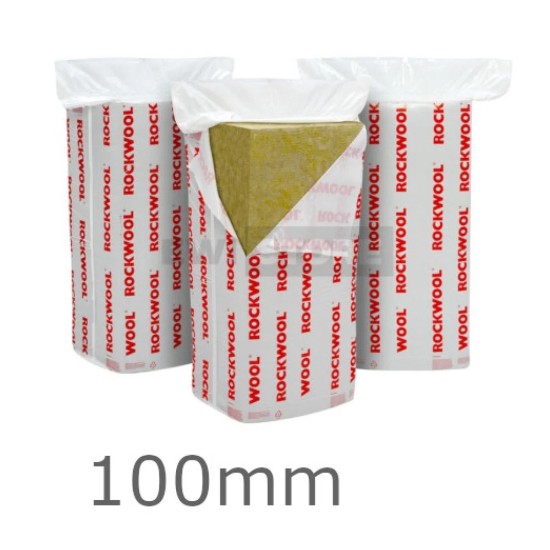Rockwool 100mm Dual Density Slab for Insulated Renders (pack of 2)