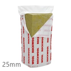 25mm Rockwool RWA45 Slab Prorox SL920 - pack of 16 25mm Rockwool RWA45 Slab Prorox SL920 - pack of 16
