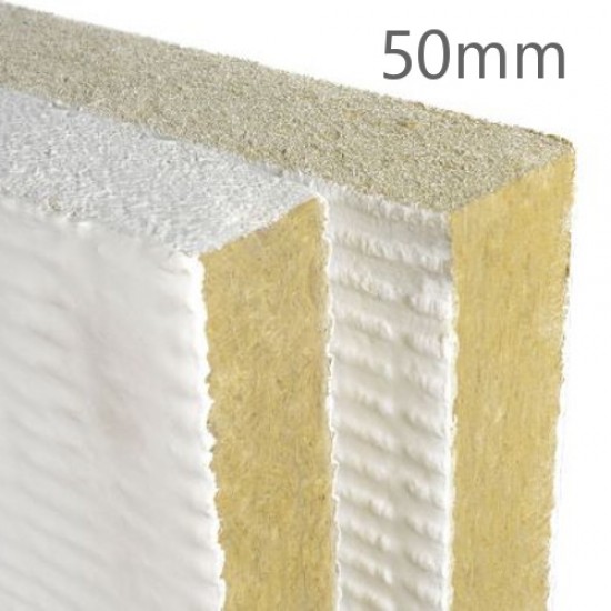 50mm Ablative Coated Batt Rockwool