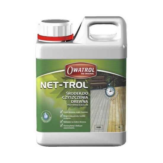 Owatrol NET-TROL cleaning gel, degreasing wood