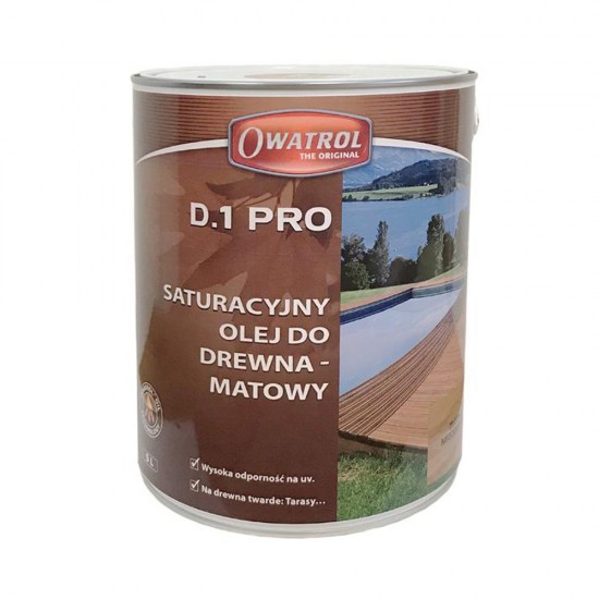 Owatrol D1 PRO Wood Saturating Oil with UV Protection
