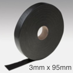 95mm x 3mm Siniat Self Adhesive Acoustic Tape - Sealing Tape for Acoustic Insulation of Partition Walls - 30m roll 95mm x 3mm Siniat Self Adhesive Acoustic Tape - Sealing Tape for Acoustic Insulation of Partition Walls - 30m roll