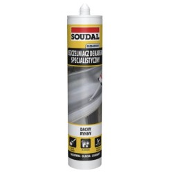 280ml Soudal Clear Roofing Sealant - Emergency Repair Sealant 280ml Soudal Clear Roofing Sealant - Emergency Repair Sealant
