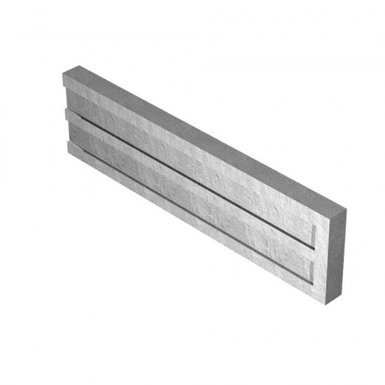 50mm x 305mm x 1830mm Supreme Concrete Recessed Gravel Board GBR305 - 12in