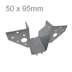 Multifunctional Mini Joist Hanger 50 x 95mm Multifunctional Mini Joist Hanger 50 x 95mm