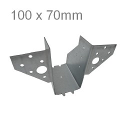 Multifunctional Mini Joist Hanger 100 x 70mm Multifunctional Mini Joist Hanger 100 x 70mm