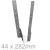 Woody Standard Joist Hanger 44 x 282mm