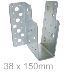 Heavy Duty Face Fix Joist Hanger 38 x 150mm Heavy Duty Face Fix Joist Hanger 38 x 150mm