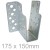 Heavy Duty Face Fix Joist Hanger 175 x 150mm
