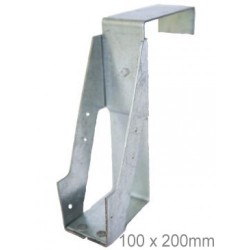 100 x 200mm Welded Return Hanger R100mm 100 x 200mm Welded Return Hanger R100mm
