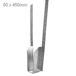 Woody Long Leg Joist Hanger 50 x 450mm Woody Long Leg Joist Hanger 50 x 450mm