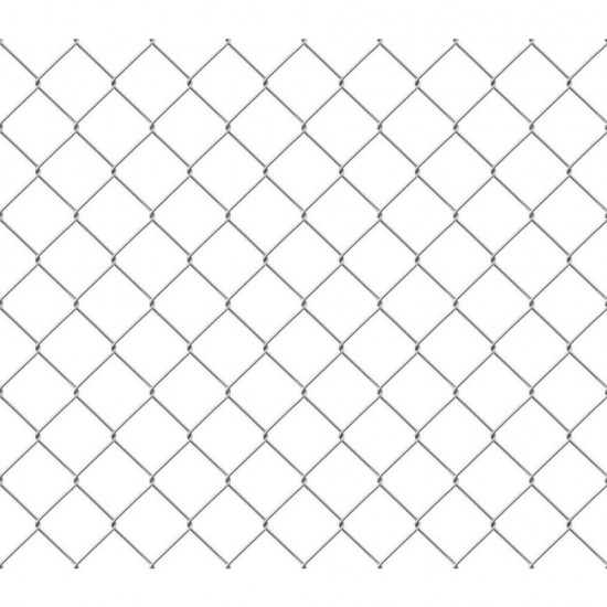 900mm x 50mm x 2.5mm 25m Tenax Galvanised Chainlink Fence 900mm x 50mm x 2.5mm 25m Tenax Galvanised Chainlink Fence