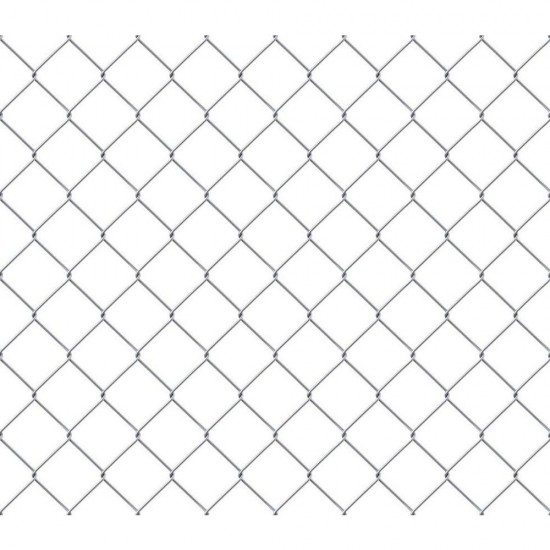 900mm x 50mm x 2.5mm 25m Tenax Galvanised Chainlink Fence