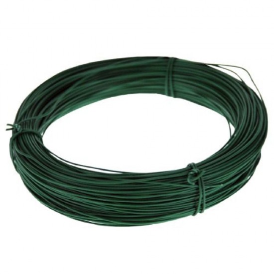 3.15mm x 75m Tenax Green Plastic Coated Line Wire