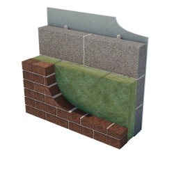 125mm URSA 32 Cavity Insulation Batt - 1350mm x 455mm (pack of 4)
