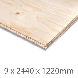 9 x 2440 x 1220mm Spruce Plywood 111/111 EXT 9 x 2440 x 1220mm Spruce Plywood 111/111 EXT