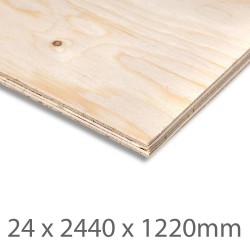 24 x 2440 x 1220mm Spruce Plywood 111/111 EXT 24 x 2440 x 1220mm Spruce Plywood 111/111 EXT