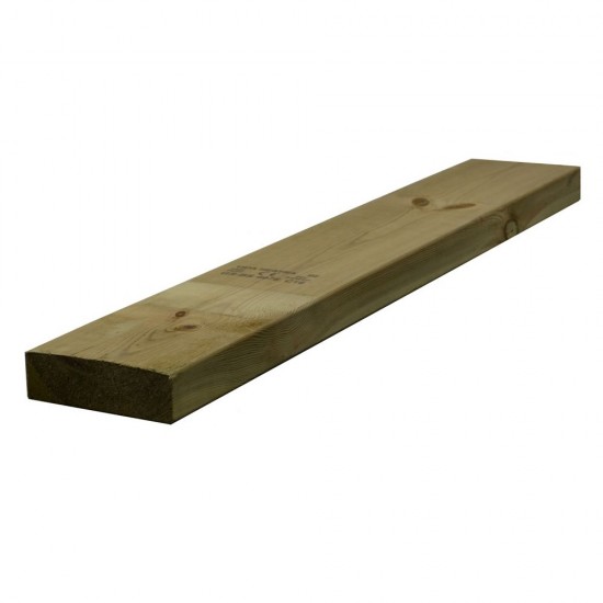 47mm x 150mm x 3.0m Kiln Dried Regularised Sawn Treated Timber C24
