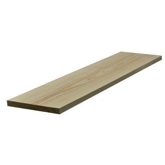 25mm x 225mm Redwood Planed Timber Standard (Finished Size 20.5mm x 219mm)