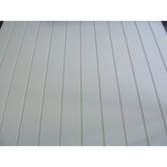 2440mm x 1215mm x 9mm Primed Long Grooved MDF Panel