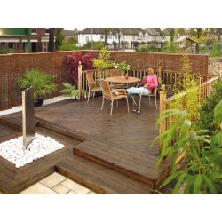 29mm x 124mm x 4.8m Pressure Treated Timber Decking Board (Fin Size 26mm x 120mm x 4.8m) 29mm x 124mm x 4.8m Pressure Treated Timber Decking Board (Fin Size 26mm x 120mm x 4.8m)