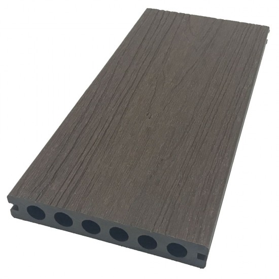 23mm x 138mm x 3.6m Composite Deck Board (Driftwood)