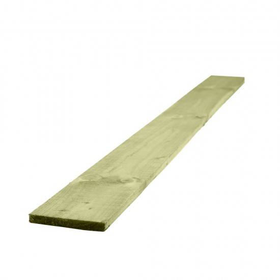 22mm x 150mm x 3000mm Gravel Board Treated Green