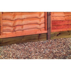 22mm x 150mm Gravel Board Treated Brown 22mm x 150mm Gravel Board Treated Brown