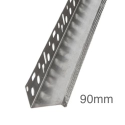 90mm Aluminium Base Track - 2.5m length