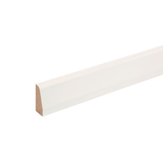 14.5 x 44mm x 2.44m MDF Painted Truprofile Chamfered Round Architrave