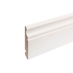 18mm x 119mm x 4.4m MDF Painted Truprofile Torus/Ogee Skirting 18mm x 119mm x 4.4m MDF Painted Truprofile Torus/Ogee Skirting