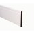 18 x 119mm x 4.4m MDF Skirting Truprofile Square Profile/Bevelled with V Groove Painted