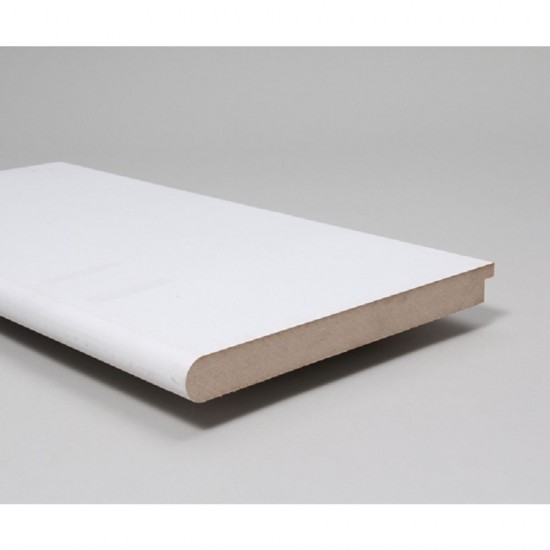 25mm x 244mm x 3.66m WHoward MDF Window Board Primed 25mm x 244mm x 3.66m WHoward MDF Window Board Primed