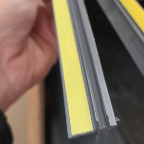 6mm PVC Self Adhesive Window Door Frameseal Bead - Anthracite- 2.5m length